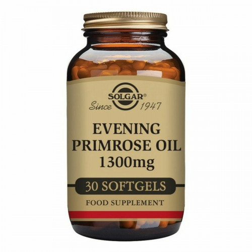 Olej z prvosienky ružovej Solgar 1300 mg 30 kusov