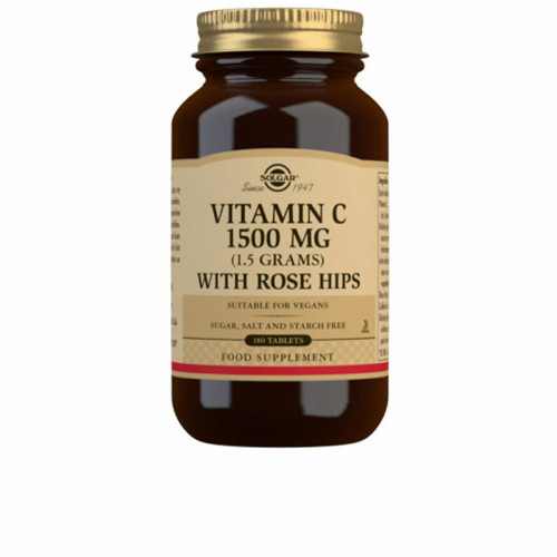 Rose Hips + vitamín C so šípkami Solgar C 180 Kusov