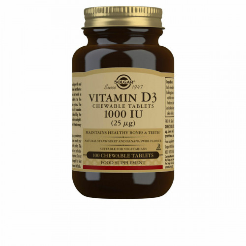 Vitamín D3 (cholekalciferol) Solgar Vitamina Iu 100 kusov