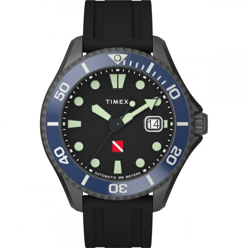 Pánske hodinky Timex DEEP WATER TIBURON AUTOMATIC Čierna (Ø 44 mm)