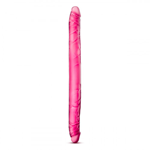 Masturbátor v tvare vagíny a zadku Double Penetration Blush B yours Ružová