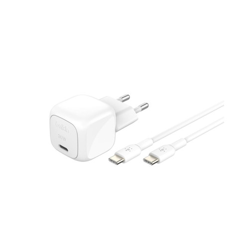 Stenová nabíjačka Belkin WCA008KQ1MWH-B6 Biela 30 W