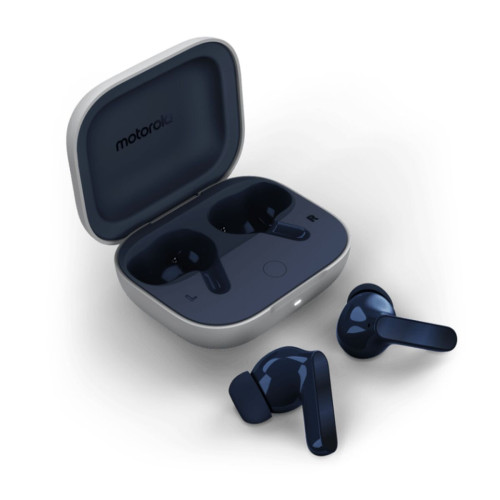 In - Ear Bluetooth slúchadlá Motorola Moto Buds Modrá Námornícka modrá (Obnovené A) In - Ear Bluetooth slúchadlá Motorola Moto Buds Modrá Námornícka modrá (Obnovené A)