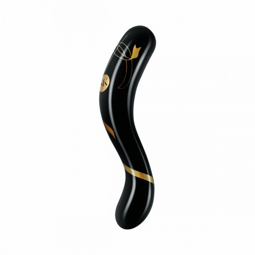 Masturbátor v tvare vagíny a zadku Double Penetration Secret Kisses Čierna