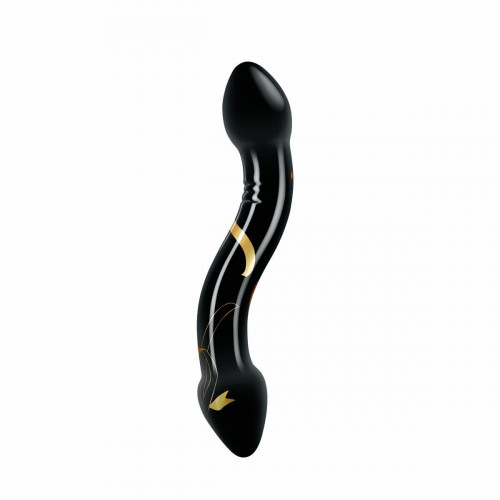 Masturbátor v tvare vagíny a zadku Double Penetration Secret Kisses Čierna