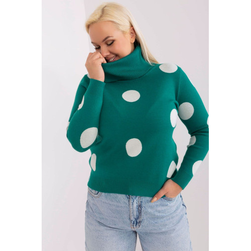 Sveter plus size model 190121 P-M Sveter plus size model 190121 P-M