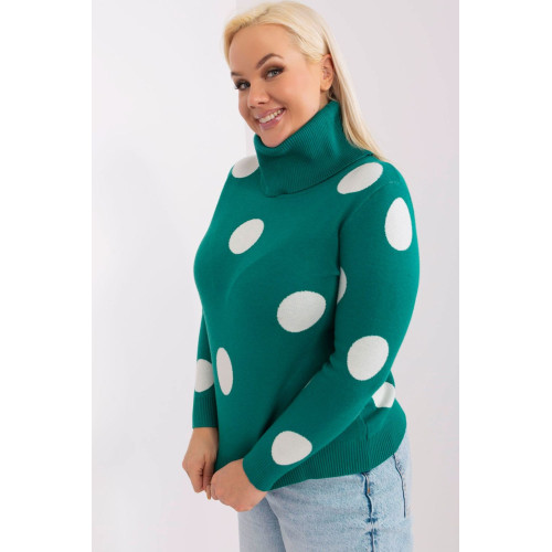 Sveter plus size model 190121 P-M Sveter plus size model 190121 P-M