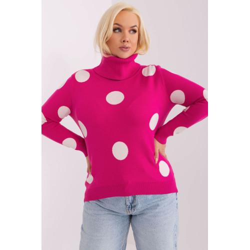 Sveter plus size model 190123 P-M Sveter plus size model 190123 P-M