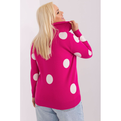 Sveter plus size model 190123 P-M Sveter plus size model 190123 P-M