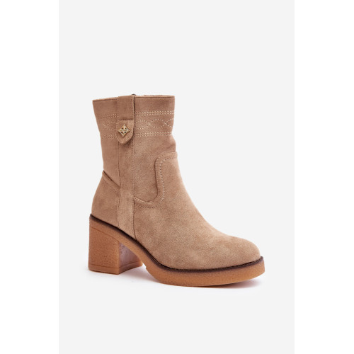 Topánky na opätku model 201540 Step in style Topánky na opätku model 201540 Step in style