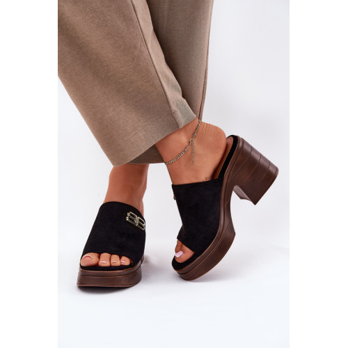 Klapky na opätku model 213037 Step in style Klapky na opätku model 213037 Step in style
