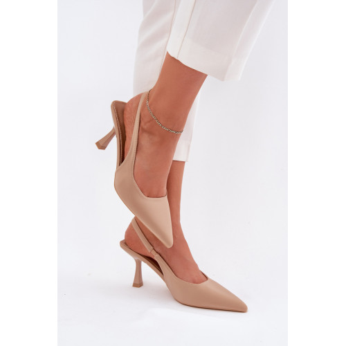 Sandále na opätkoch model 214992 Step in style Sandále na opätkoch model 214992 Step in style