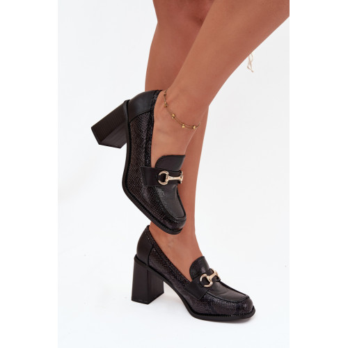 Poltopánky na opätku model 217846 Step in style Poltopánky na opätku model 217846 Step in style