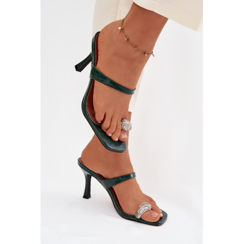 Klapky na opätku model 225133 Step in style Klapky na opätku model 225133 Step in style
