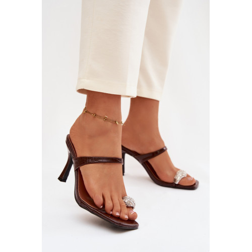 Klapky na opätku model 225134 Step in style Klapky na opätku model 225134 Step in style