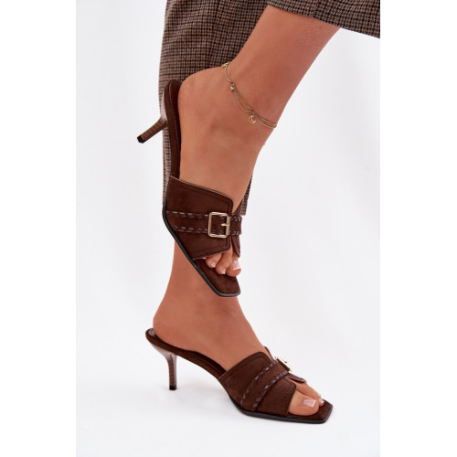 Klapky na opätku model 225372 Step in style Klapky na opätku model 225372 Step in style
