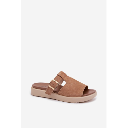 Klapky na platforme model 226519 Step in style Klapky na platforme model 226519 Step in style