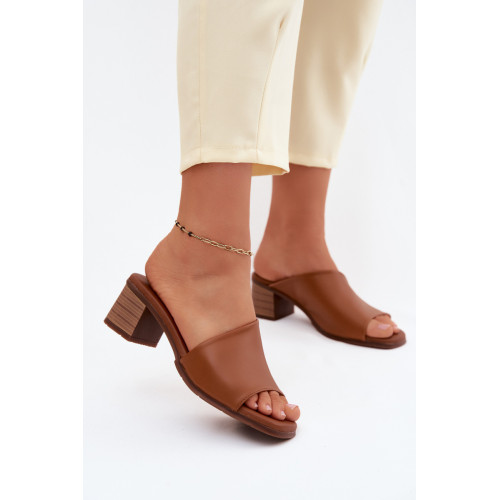 Klapky na opätku model 227929 Step in style Klapky na opätku model 227929 Step in style