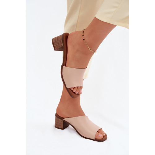 Klapky na opätku model 227930 Step in style Klapky na opätku model 227930 Step in style