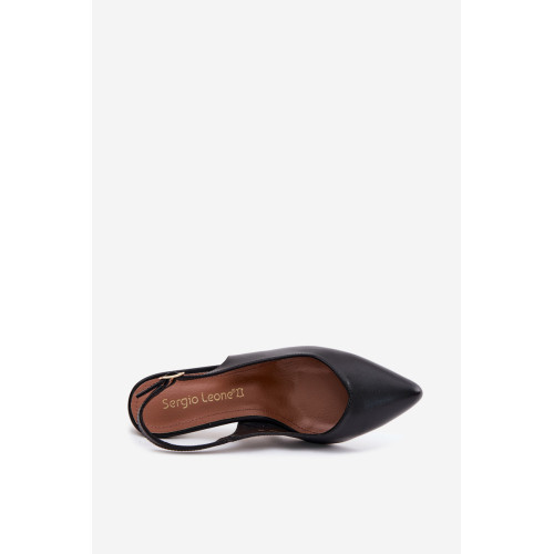 Sandále na opätkoch model 228111 Step in style Sandále na opätkoch model 228111 Step in style