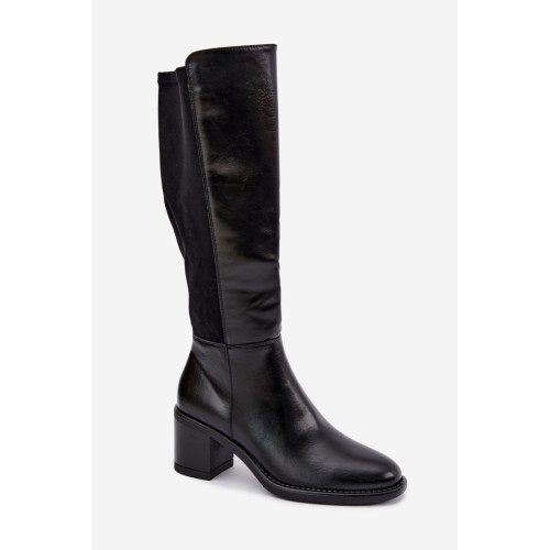 Čižmy na vysokom opätku model 231620 Step in style Čižmy na vysokom opätku model 231620 Step in style