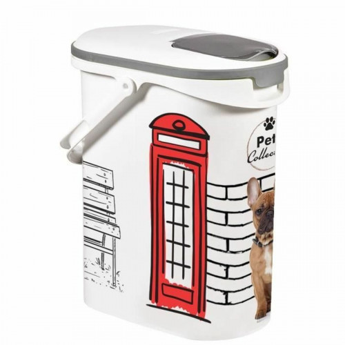 Dóza na krmivo pre domáce zvieratá Curver Pets Collection Biela 10 L