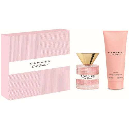 Súprava s dámskym parfumom Carven C'EST PARIS 2 Kusy