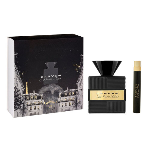 Súprava s pánskym parfumom Carven C'EST PARIS ELIXIR 2 Kusy