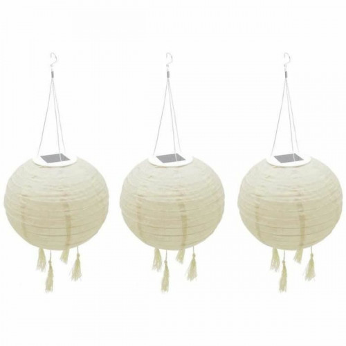 Sada lampášov Lumisky HIMALAYA Béžová Ø 30 cm 3 Kusy