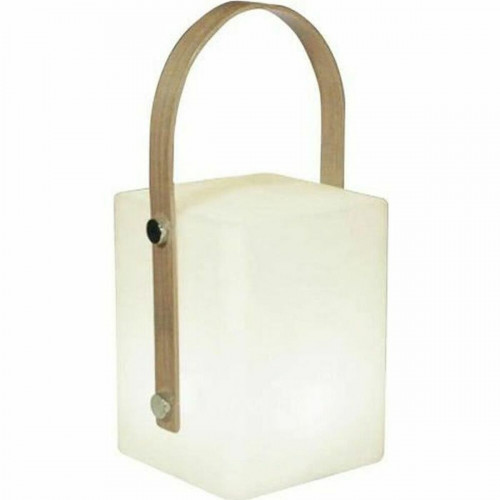 Stolná lampa Lumisky Tiky 10 x 10 x 25 cm Biela Gaštanová Bambus Plastické