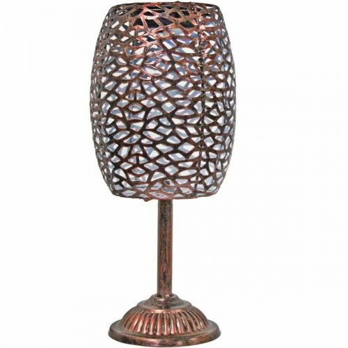 Slnečná lampa Galix G2003 Chróm 10 W Studená biela 10 lm