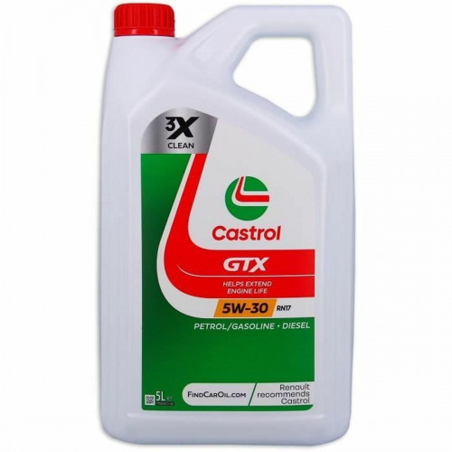 Motorový olej Castrol GTX Benzín Diesel 5W30 5 L