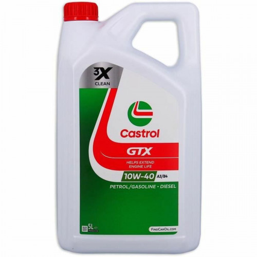 Motorový olej Castrol GTX Benzín Diesel 10W40 5 L