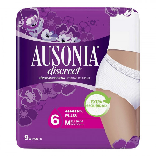 Inkontinenčné vložky Ausonia Discreet Boutique Stredná (9 uds)