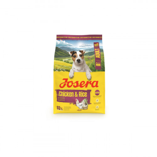 Krmivo Josera Mini Adult Kurča Ryža 3 Kg