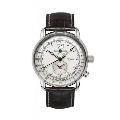 Pánske hodinky Zeppelin Zegarek Zeppelin 7640-1 męski Striebristý
