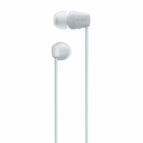 Slúchadlá s Bluetooth Sony WI-C100 Biela