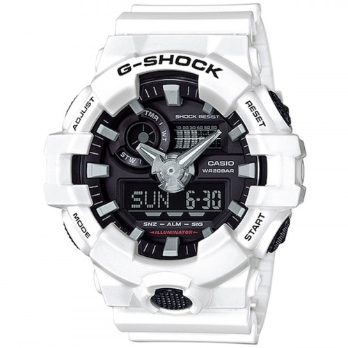 Pánske hodinky Casio G-Shock GA-700-7ADR (G742) Čierna (Ø 53 mm)