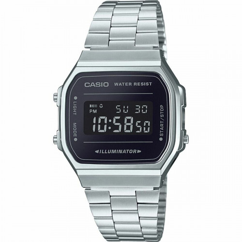 Pánske hodinky Casio ICONIC - BLACK Čierna Striebristý (Ø 36 mm) (Ø 34 mm)