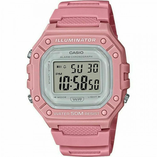 Dámske hodinky Casio SPORT WR 50M, ALARM, CHRONOGRAPH (Ø 43 mm)