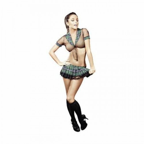 Erotický Kostým Baci Lingerie BD1265 zelená Jednotná veľkosť