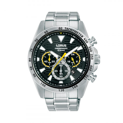 Pánske hodinky Lorus RT351KX9 Čierna Striebristý