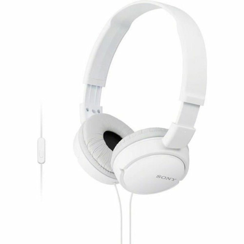Slúchadlá s mikrofónom Sony MDR-ZX110AP Biela