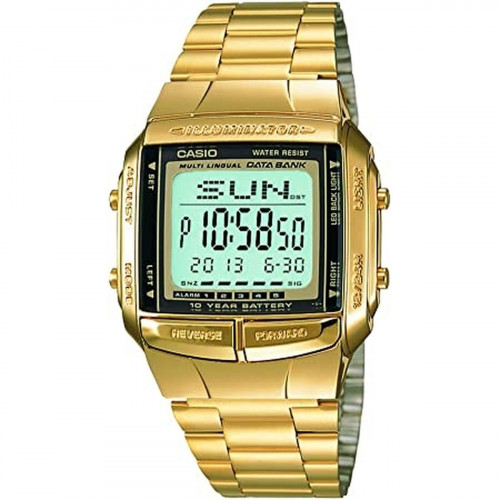 Pánske hodinky Casio DATABANK Zlatá (Ø 38 mm)
