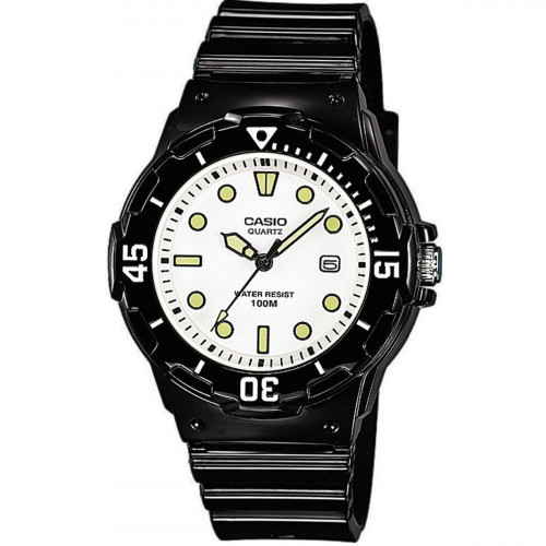 Pánske hodinky Casio DIVER 100M Biela Čierna (Ø 44,5 mm)