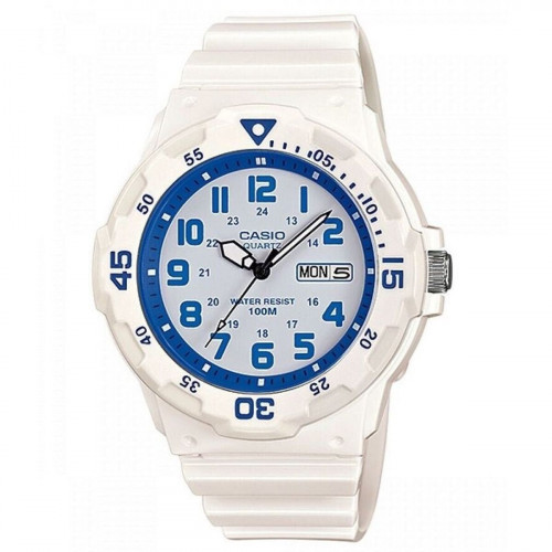 Pánske hodinky Casio DIVER 100M Biela (Ø 43 mm)