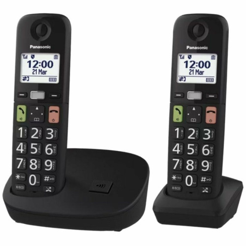 Bezdrôtový telefón Panasonic KX-TGU112EXB Biela Čierna