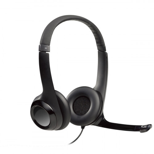 Slúchadlá s mikrofónom Logitech LGT-H390 Čierna