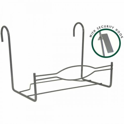 Držiak na zavesenie kvetináčov na okno Garden ID Balcony Sivá Antracit