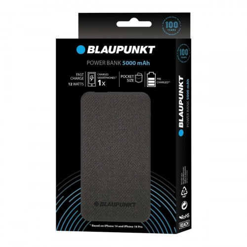 Powerbank Blaupunkt BL-105PB/1VH Čierna 5000 mAh